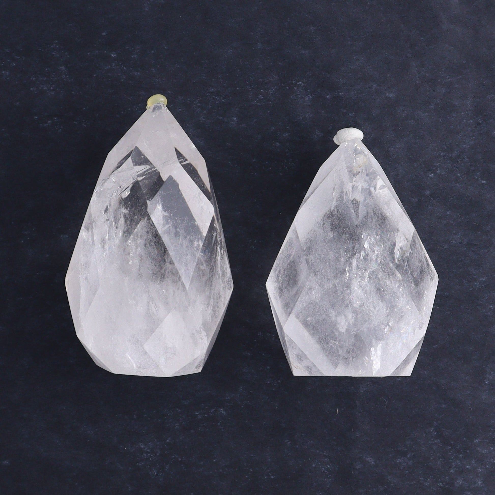 Quartz Faceted Egg with Point Set of 5 - Expert Wholesale and Supplier of Wholesale Crystals & Bulk Gemstones, ["Brazil","Clear Quartz","Mixed Carvings","Quartz"]