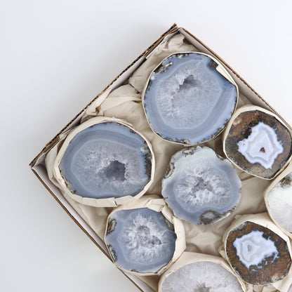 Las Choyas Geodes Set of 8