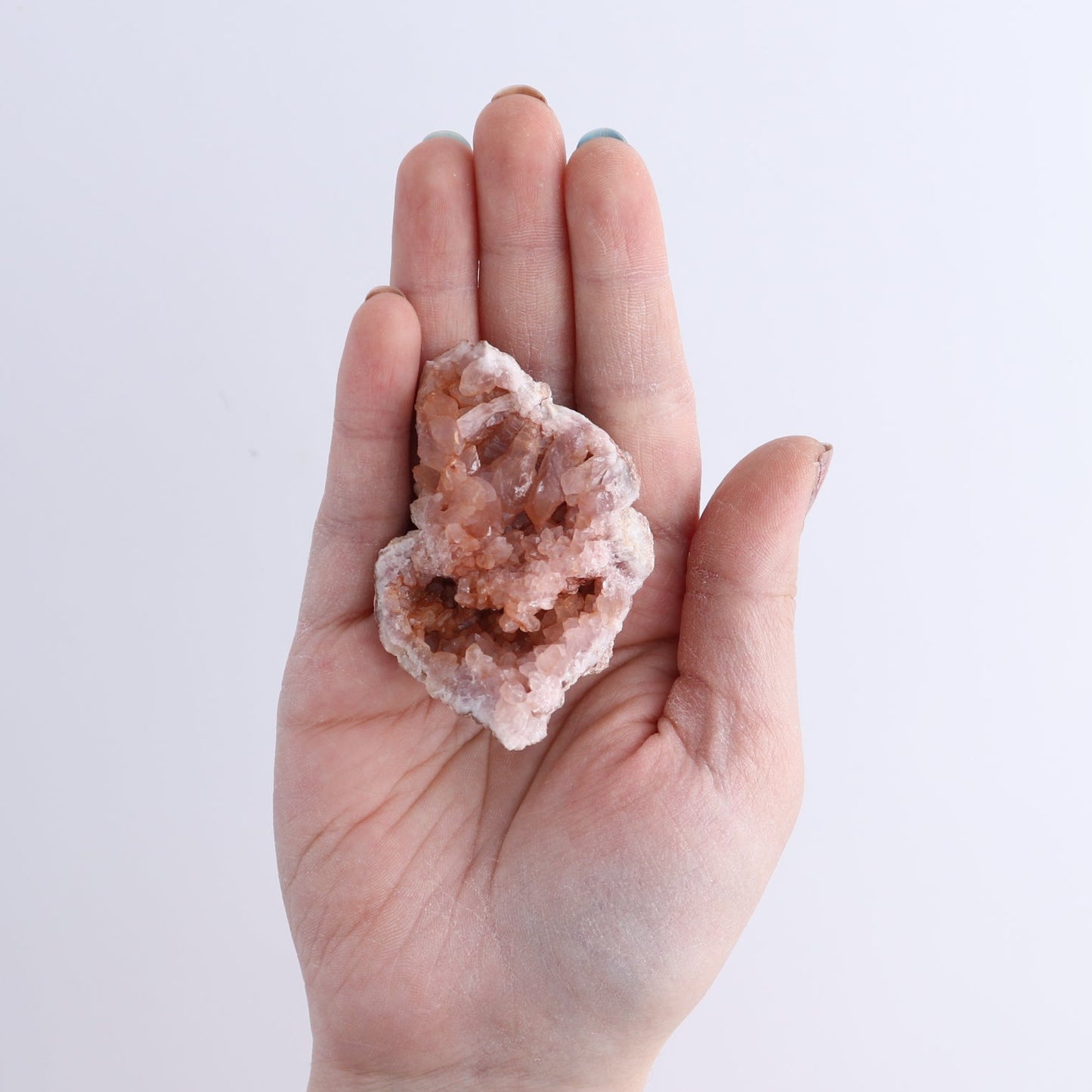 Pink Amethyst Clusters Set of 11