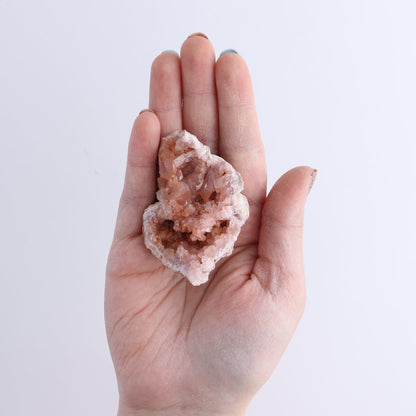 Pink Amethyst Clusters Set of 11