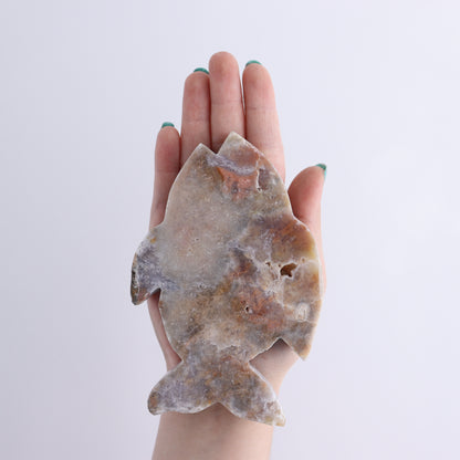 Pink Amethyst Fish Set of 4 - Expert Wholesale and Supplier of Wholesale Crystals & Bulk Gemstones, ["Amethyst","Brazil","Pink Amethyst"]