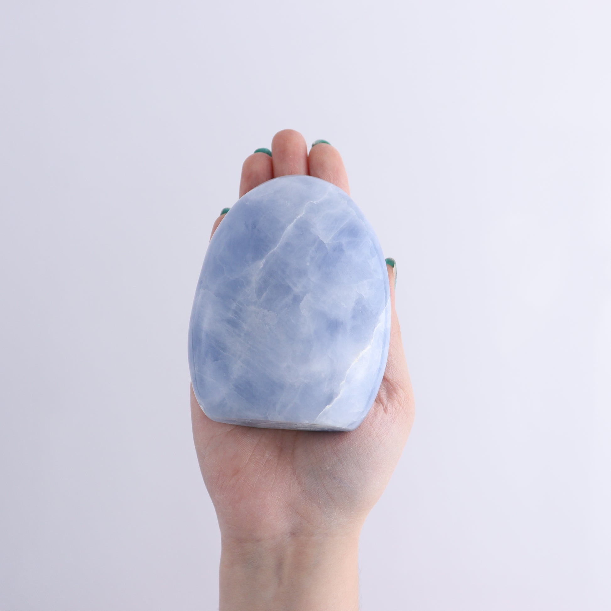 Blue Calcite Set of 3 - Expert Wholesale and Supplier of Wholesale Crystals & Bulk Gemstones, ["Blue Calcite","Calcite","Freeform","Madagascar"]