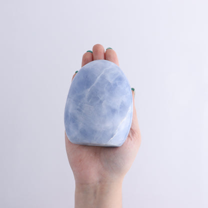 Blue Calcite Set of 3 - Expert Wholesale and Supplier of Wholesale Crystals & Bulk Gemstones, ["Blue Calcite","Calcite","Freeform","Madagascar"]