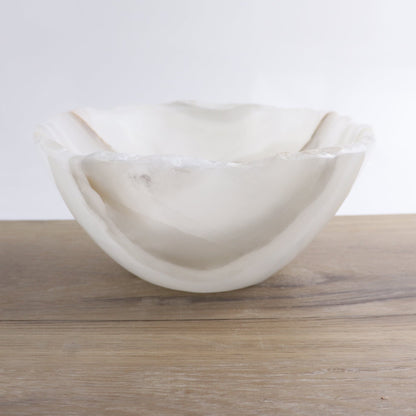 Mexican Onyx/Calcite Bowl 10"