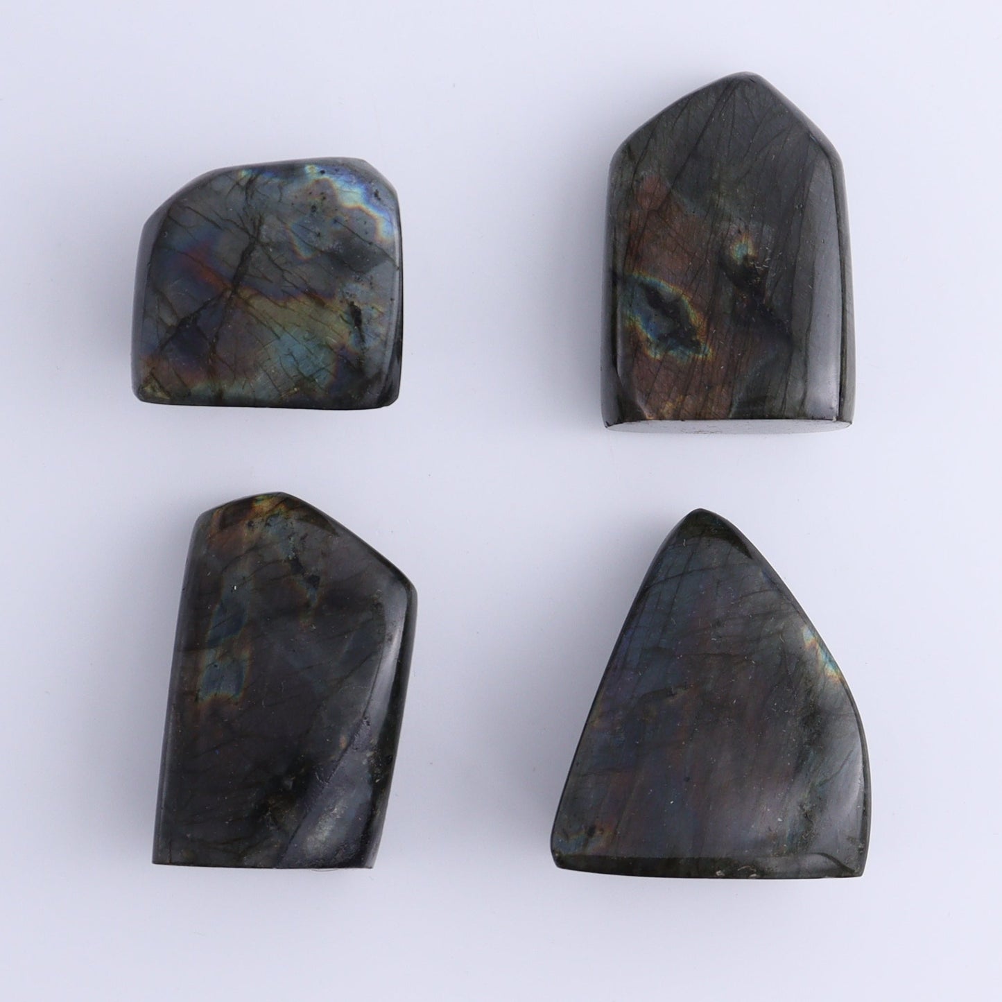 Labradorite Freeform Set of 24 - Expert Wholesale and Supplier of Wholesale Crystals & Bulk Gemstones, ["Freeforms","Labradorite","Madagascar"]
