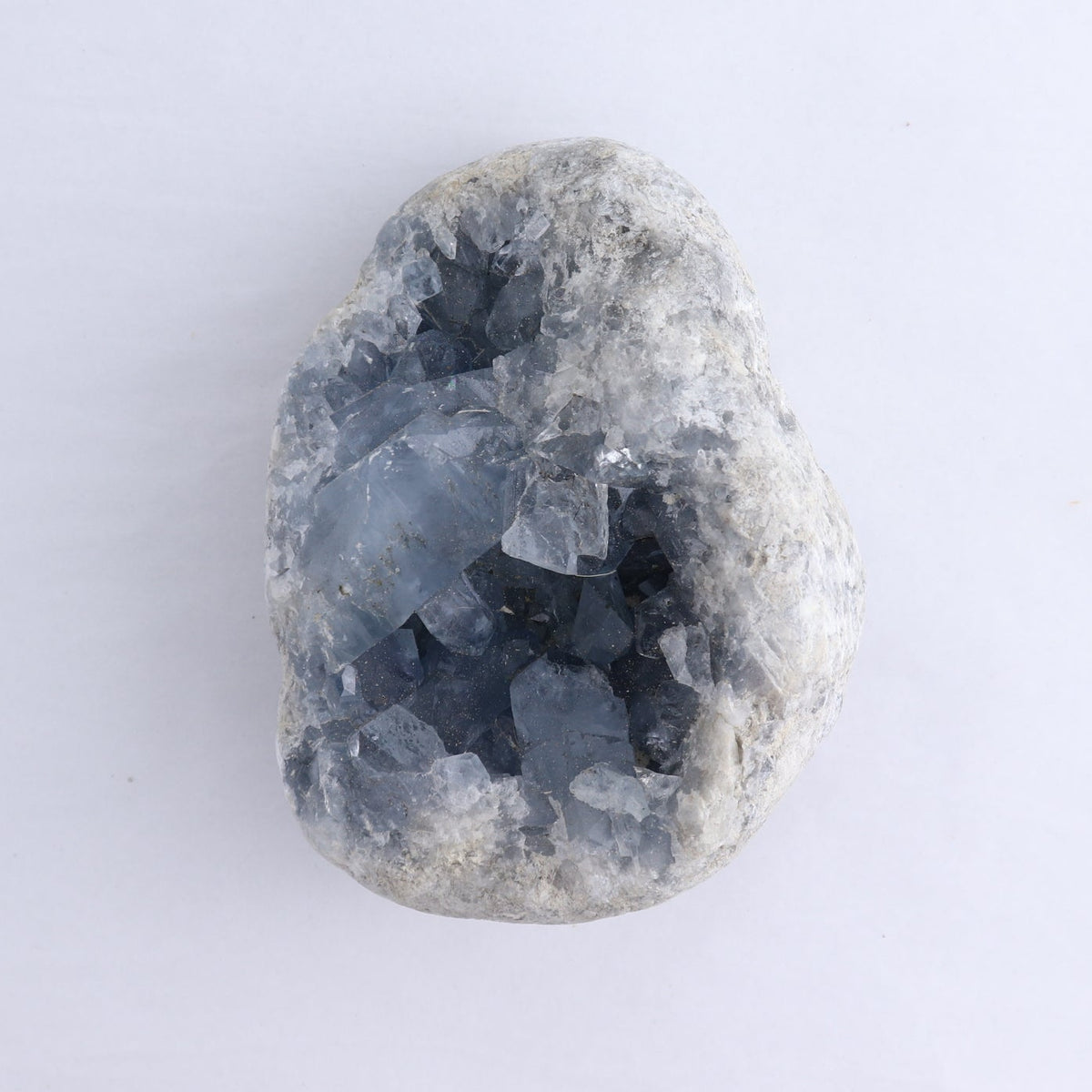 Celestite Clusters Set of 3 - wholesale crystals