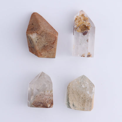 Garden Quartz Freeforms Set of 20 - Expert Wholesale and Supplier of Wholesale Crystals & Bulk Gemstones, ["Freeform","Freeforms","Garden Quartz","Quartz"]