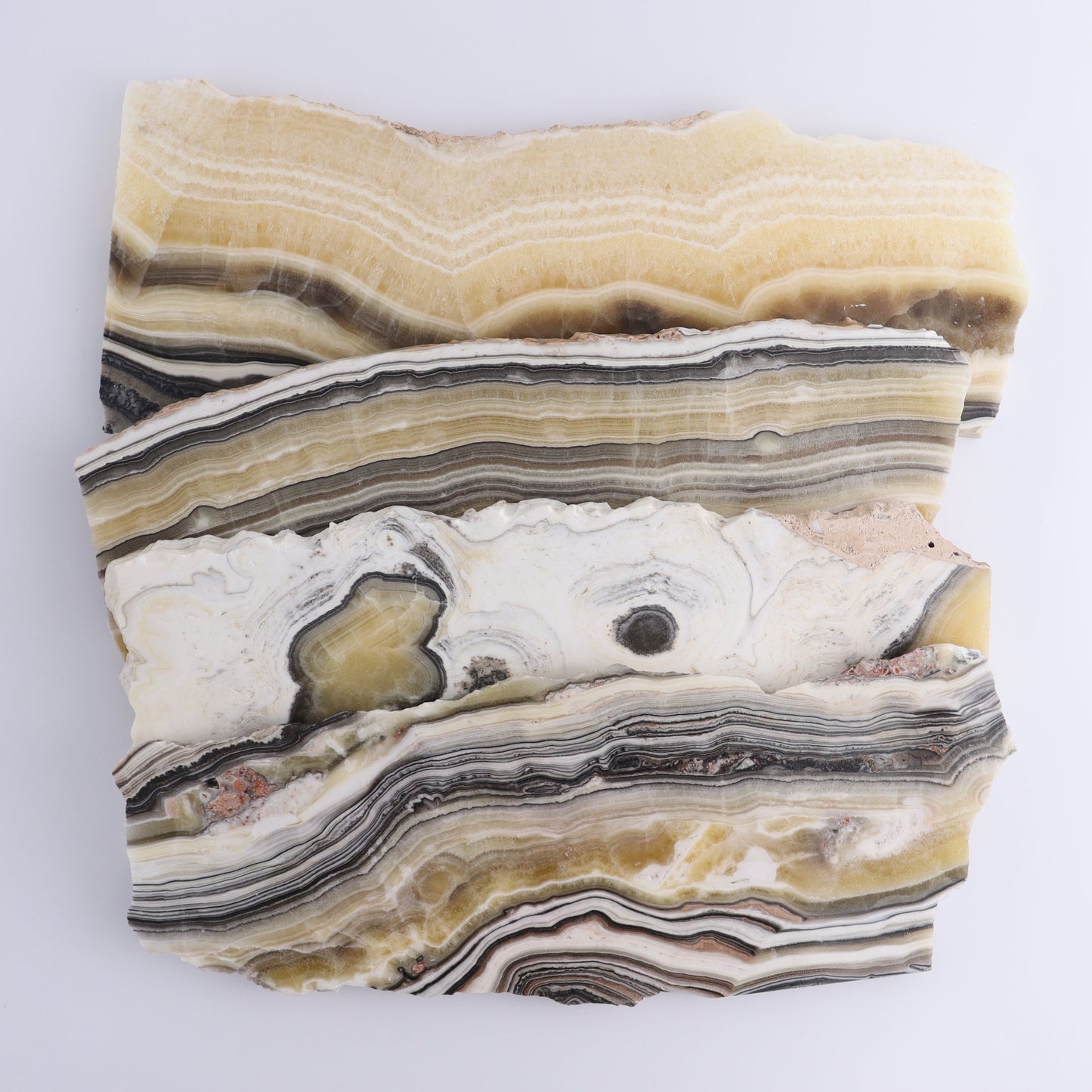 Onyx Slabs Set of 4 - Expert Wholesale and Supplier of Wholesale Crystals & Bulk Gemstones, ["Mexico","onyx","Slices and Slabs"]