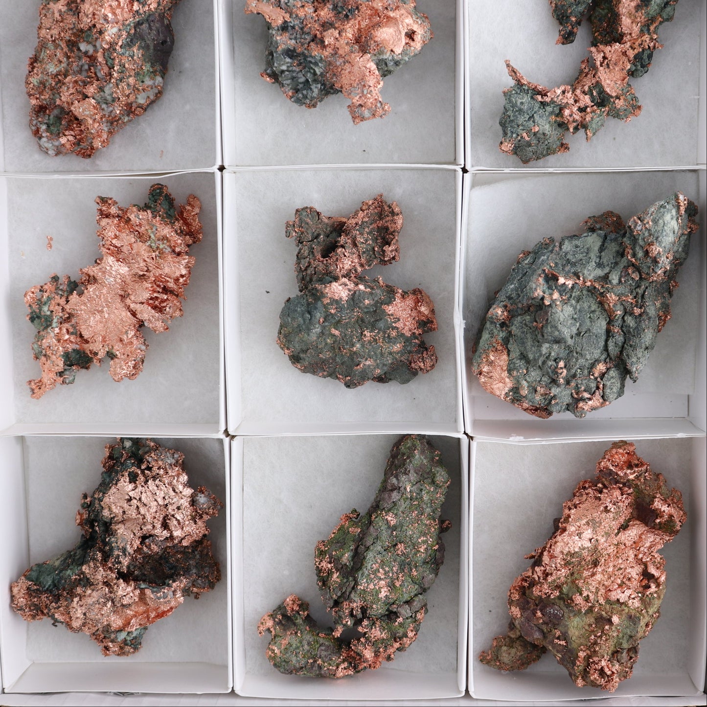 Native Copper Flat of 12