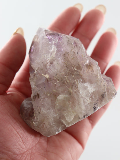 Phantom Amethyst Points Set of 3 - Expert Supplier of Wholesale Crystals & Bulk Gemstones