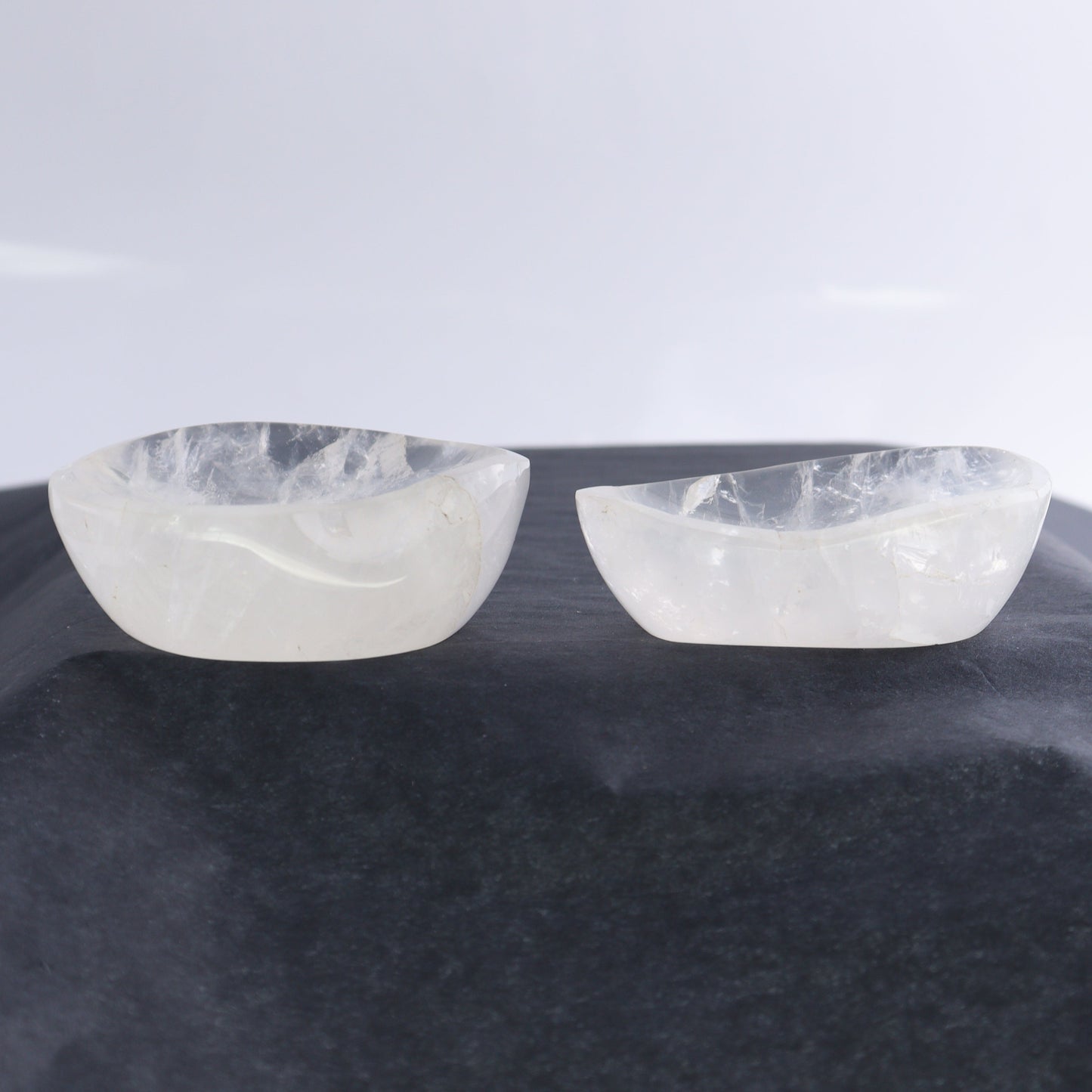 Clear Quartz Bowls Set of 5 - Expert Wholesale and Supplier of Wholesale Crystals & Bulk Gemstones, ["Bowls","Clear Quartz","Madagascar","Quartz"]