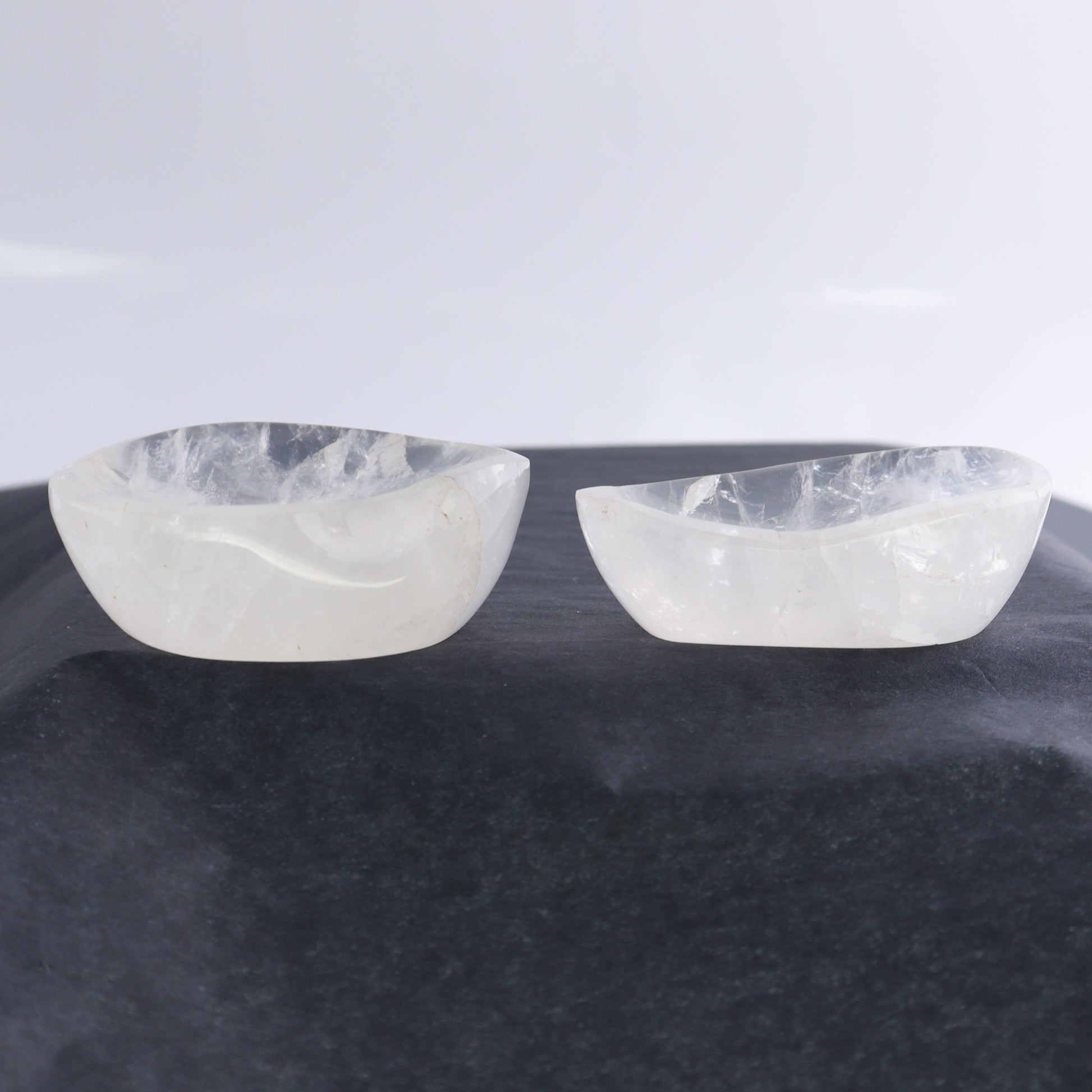Clear Quartz Bowls Set of 5 - Expert Wholesale and Supplier of Wholesale Crystals & Bulk Gemstones, ["Bowls","Clear Quartz","Madagascar","Quartz"]