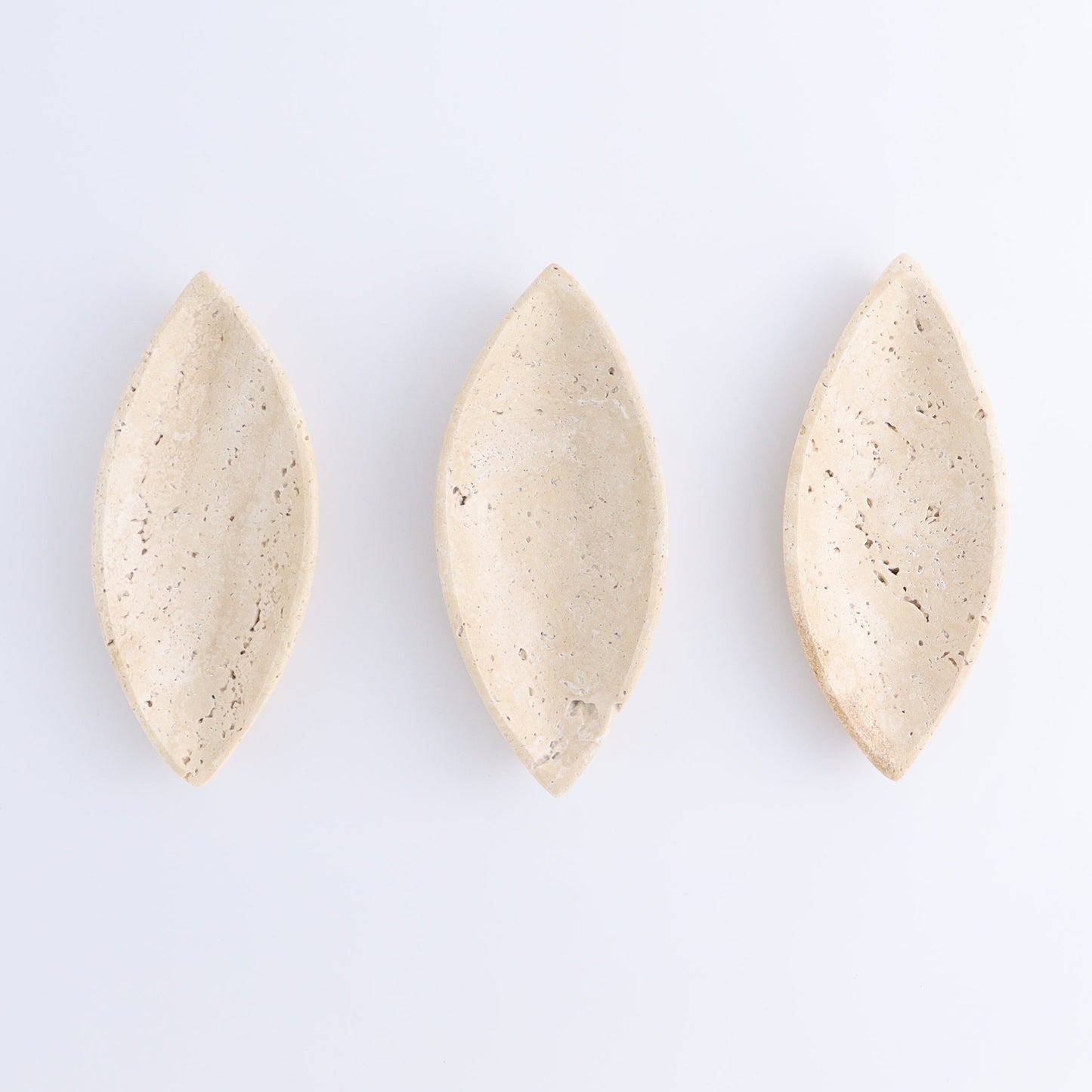 One Travertine Leaf Dish - Expert Wholesale and Supplier of Wholesale Crystals & Bulk Gemstones, ["Catalog Onyx","Decorative Dish","Mexico","Travertine"]
