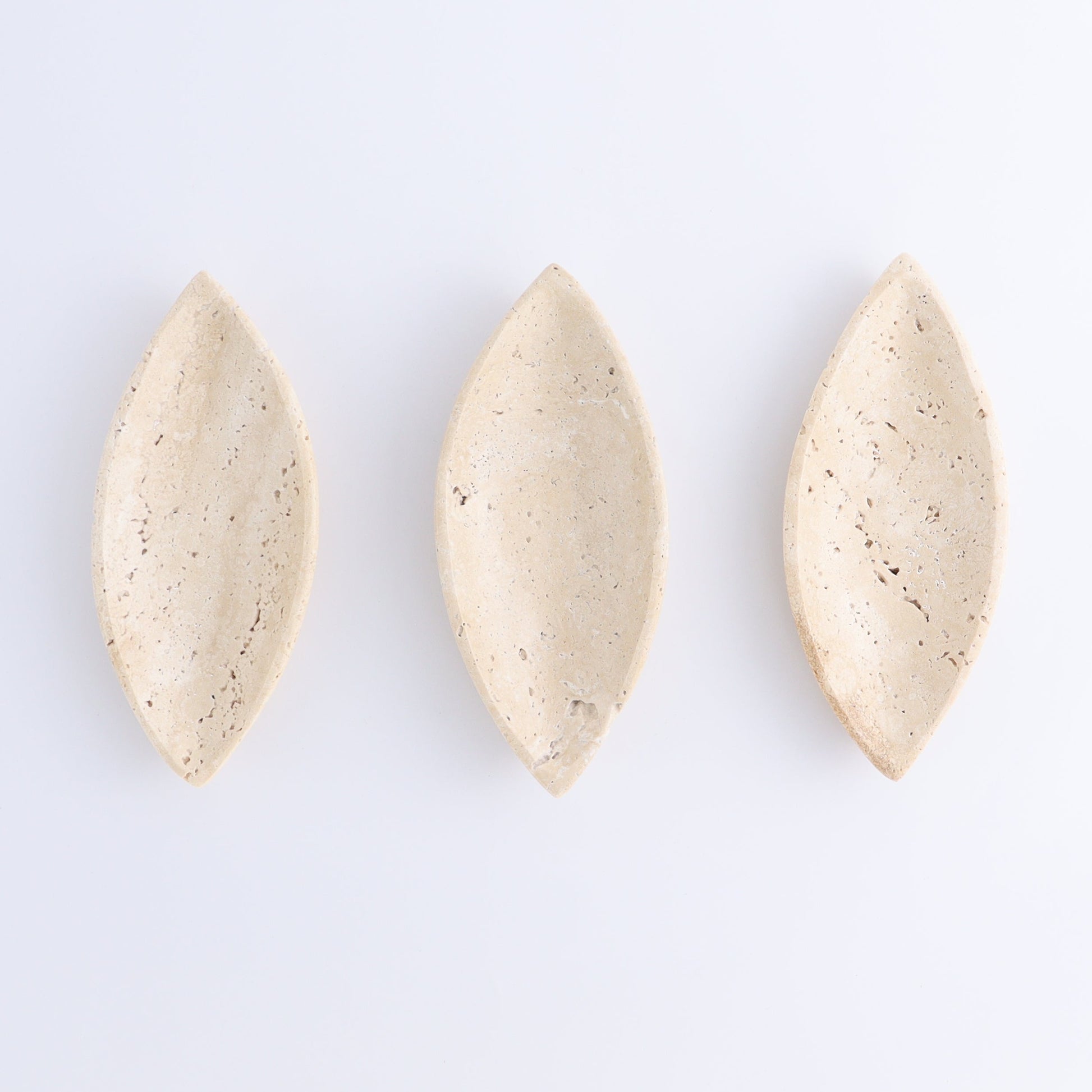 One Travertine Leaf Dish - Expert Wholesale and Supplier of Wholesale Crystals & Bulk Gemstones, ["Catalog Onyx","Decorative Dish","Mexico","Travertine"]