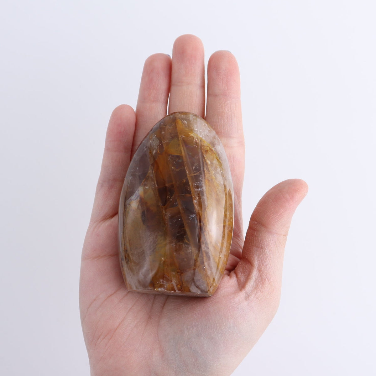 Golden Hematite Quartz Freeforms Set of 5 | Mi Esperanza Minerals | Supplier of Crystals and Onyx