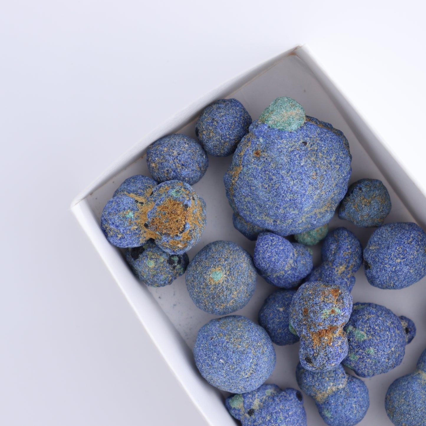 Azurite Blueberries - Expert Wholesale and Supplier of Wholesale Crystals & Bulk Gemstones, ["azurite","Rough","Roughs"]