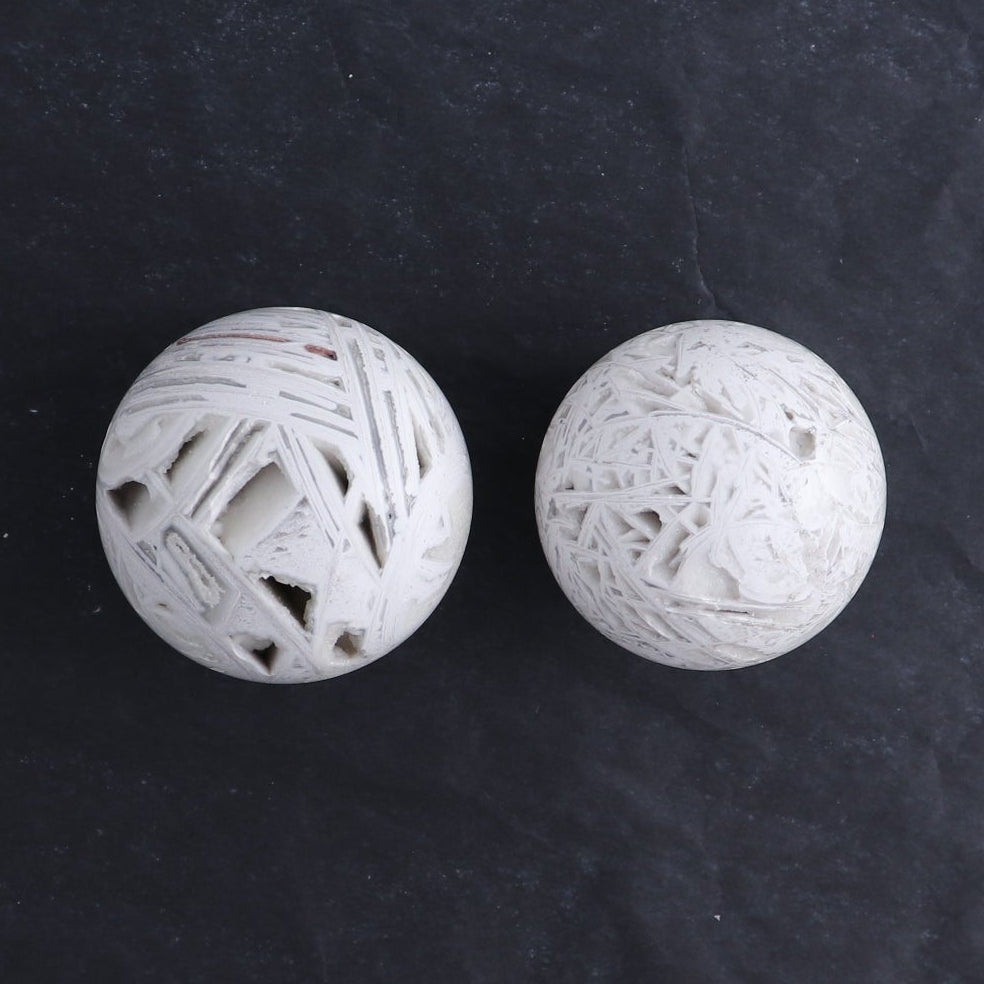 Agate Spheres Set of 6