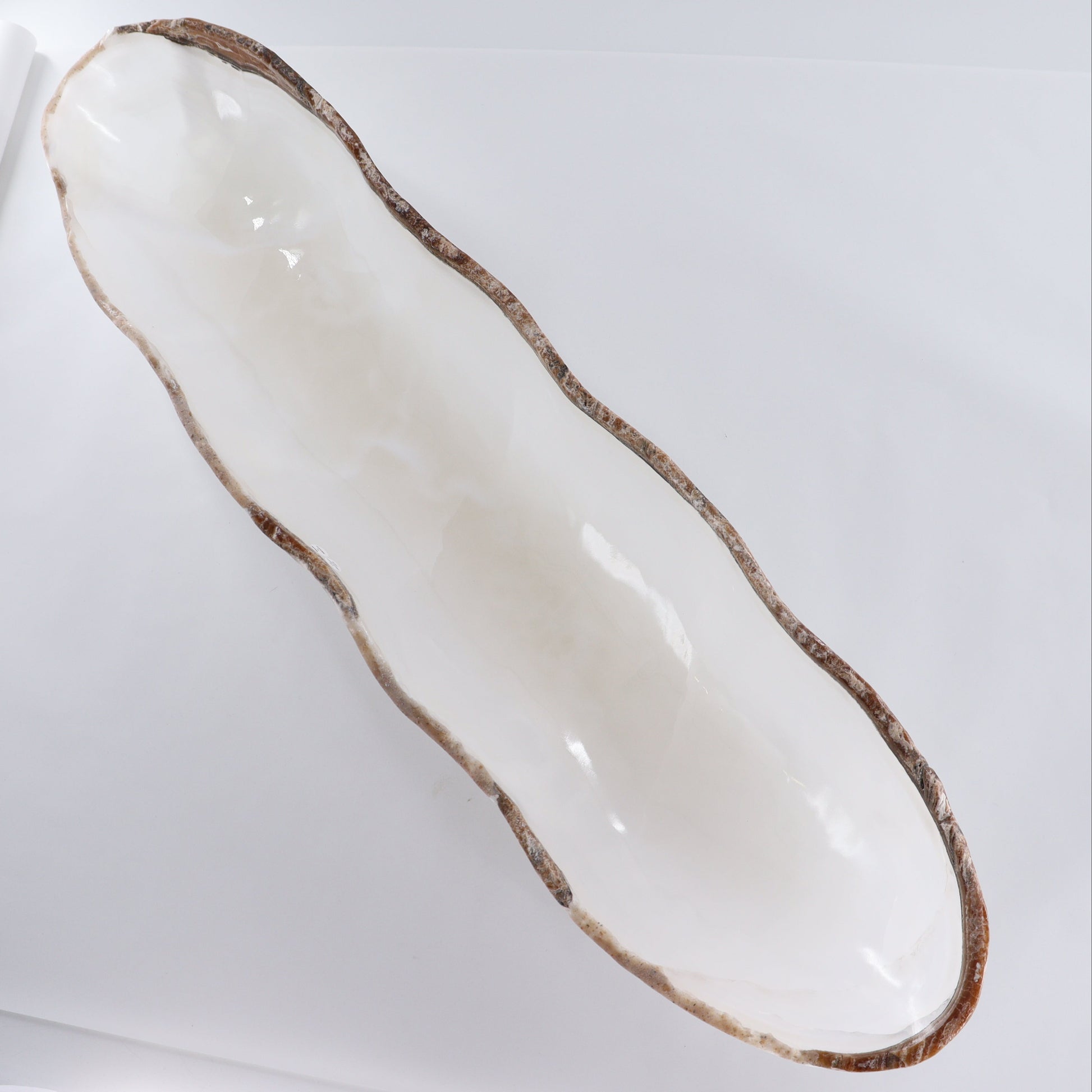 Onyx Canoe Bowl - Expert Wholesale and Supplier of Wholesale Crystals & Bulk Gemstones, ["Bowls","canoe","Mexico","onyx"]