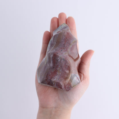 Ocean Jasper Flames Set of 4 - Expert Wholesale and Supplier of Wholesale Crystals & Bulk Gemstones, ["flames","jasper","Madagascar","Ocean Jasper"]