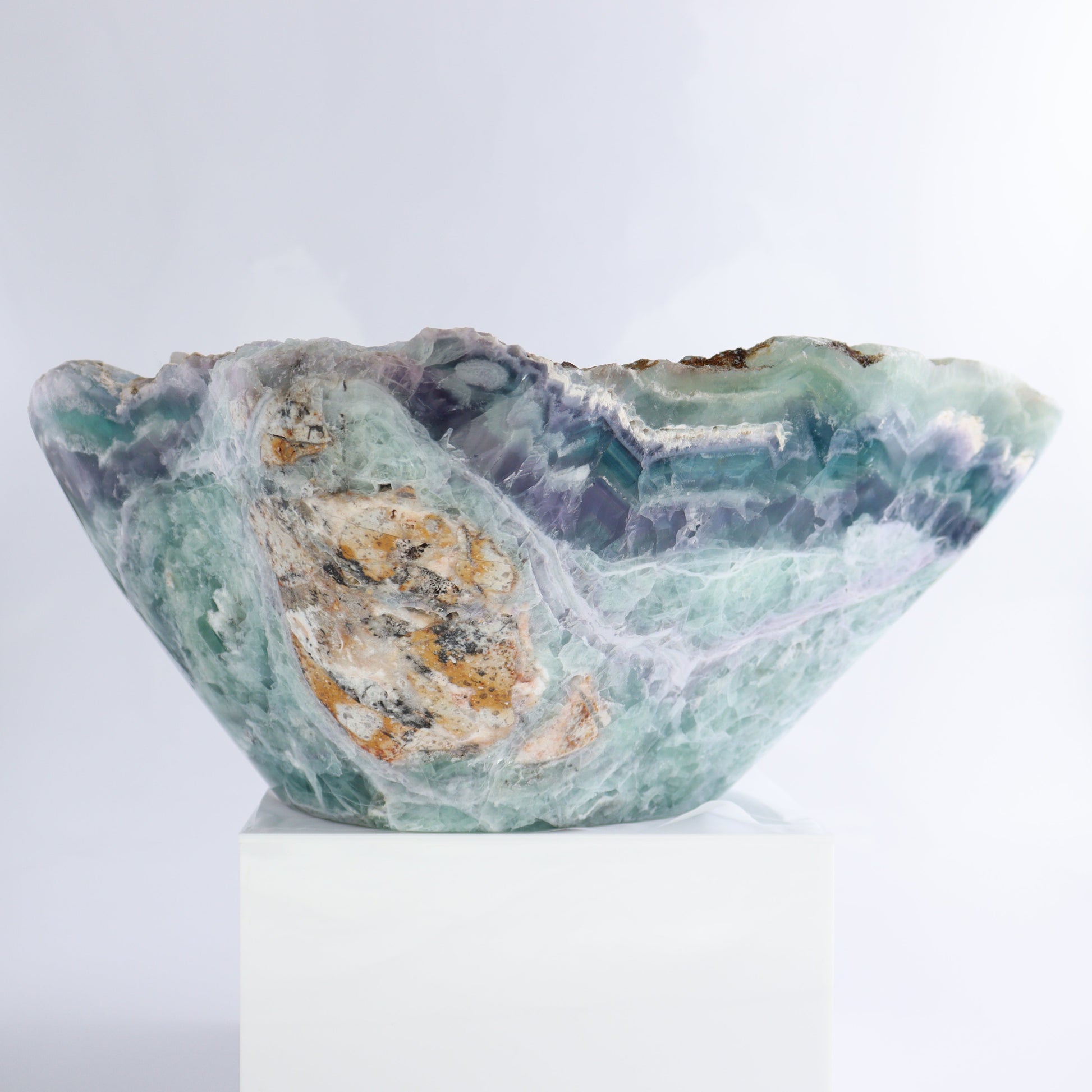 Fluorite Bowl - Expert Wholesale and Supplier of Wholesale Crystals & Bulk Gemstones, ["Bowls","Fluorite","Mexico"]