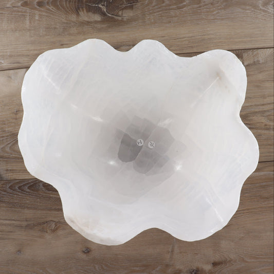 Mexican Onyx/Calcite Bowl 15" - Expert Wholesale and Supplier of Wholesale Crystals & Bulk Gemstones, ["Bowls","Calcite","Mexico","onyx"]