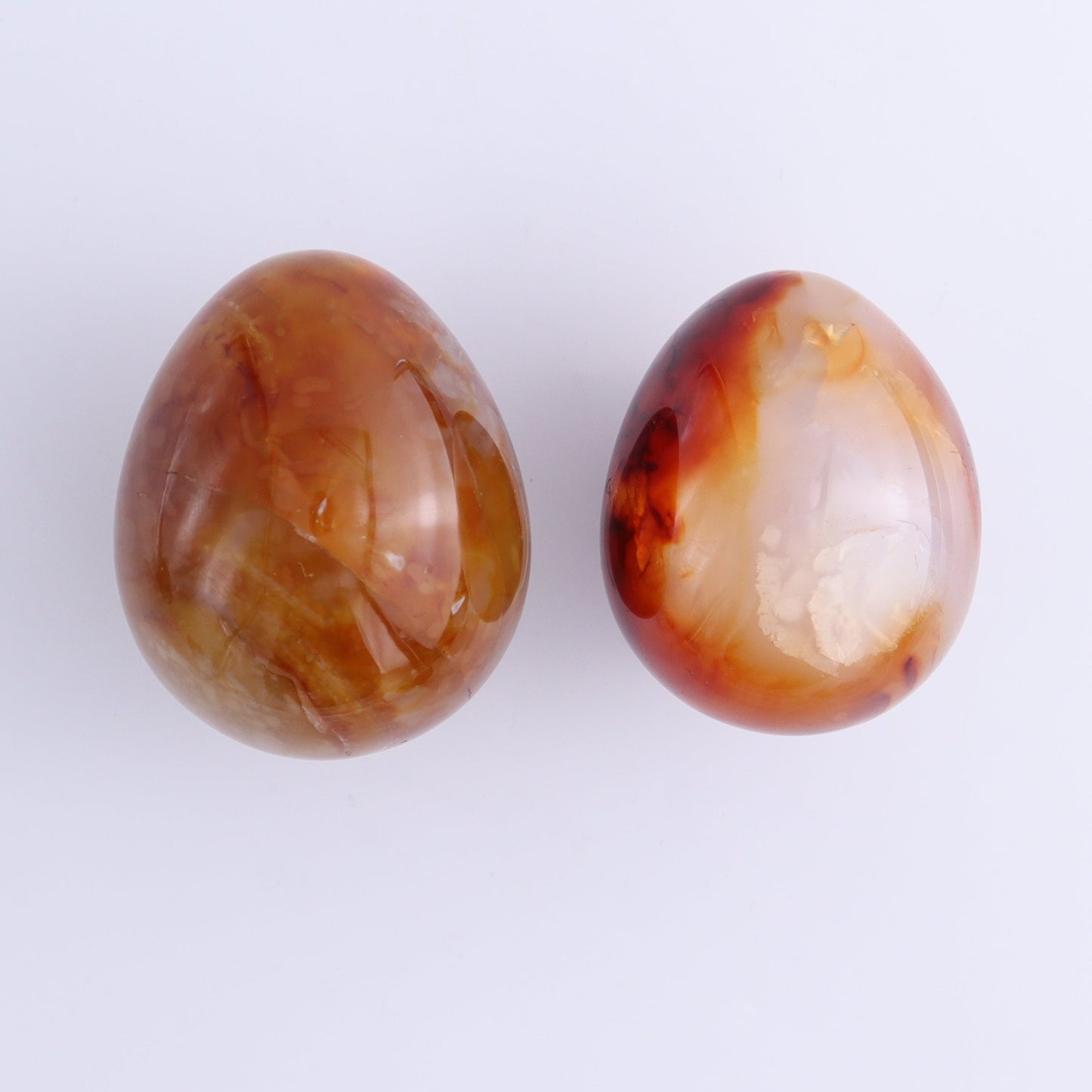 Carnelian Eggs Set of 12 - Expert Wholesale and Supplier of Wholesale Crystals & Bulk Gemstones, ["carnelian","Eggs","Madagascar"]