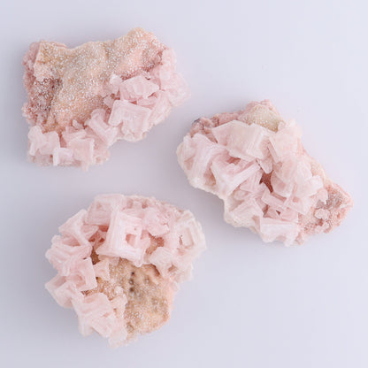 Searles Lake Halite Flat of 6 - Expert Wholesale and Supplier of Wholesale Crystals & Bulk Gemstones, ["Flats","Halite","United States"]