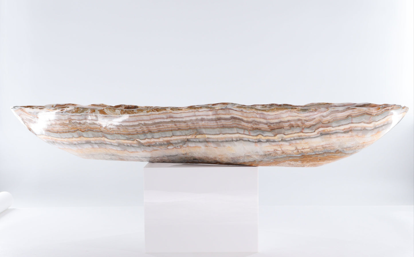 Onyx Canoe Bowl - Expert Wholesale and Supplier of Wholesale Crystals & Bulk Gemstones, ["Bowls","canoe","Mexico","onyx"]