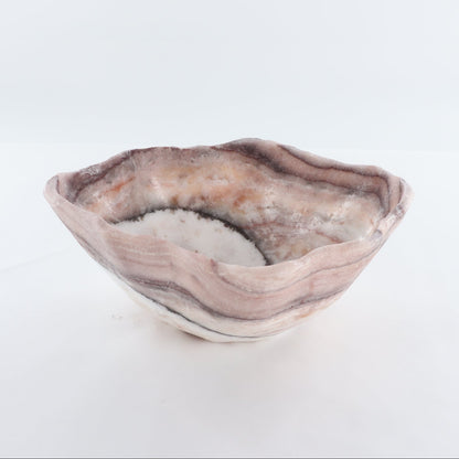 Mexican Onyx/Calcite Bowl 12"