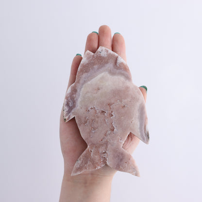 Pink Amethyst Fish Set of 4 - Expert Wholesale and Supplier of Wholesale Crystals & Bulk Gemstones, ["Amethyst","Brazil","Pink Amethyst"]