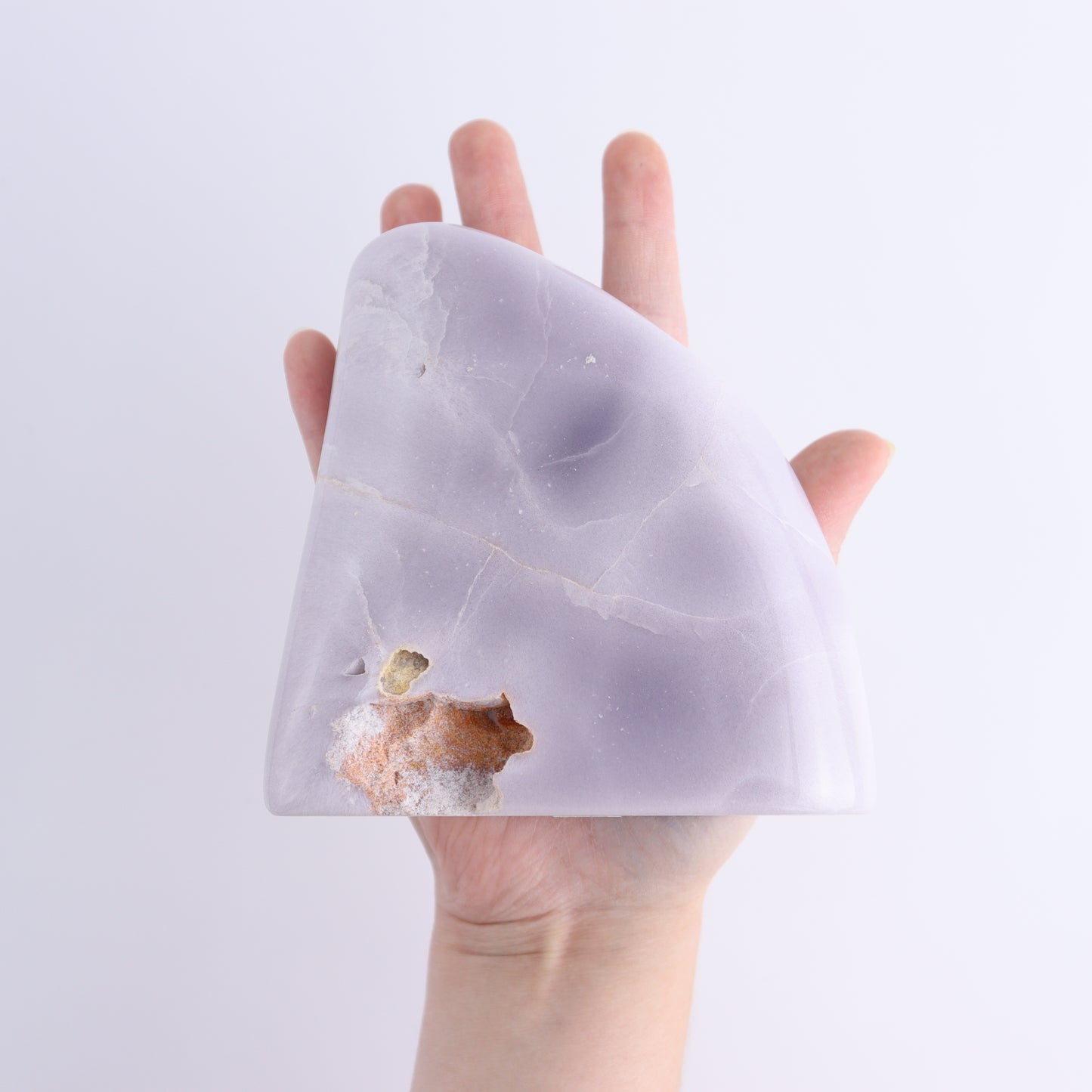 Lavender Fluorite Freeform Set of 2 - Expert Wholesale and Supplier of Wholesale Crystals & Bulk Gemstones, ["Fluorite","Freeform","Freeforms","Lavender Fluorite","Mexico"]