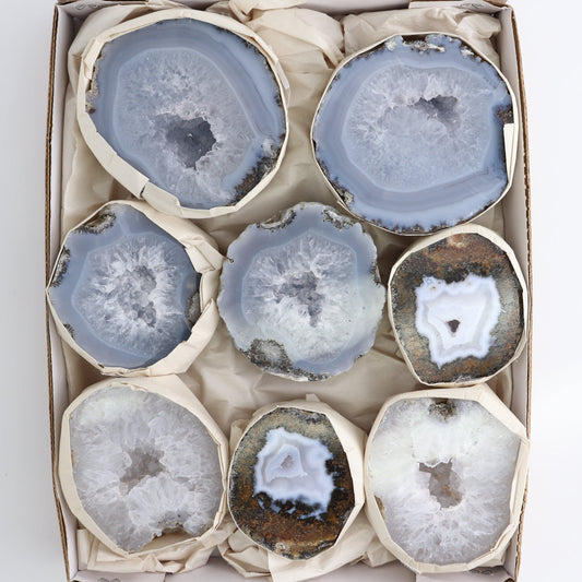 Las Choyas Geodes Set of 8
