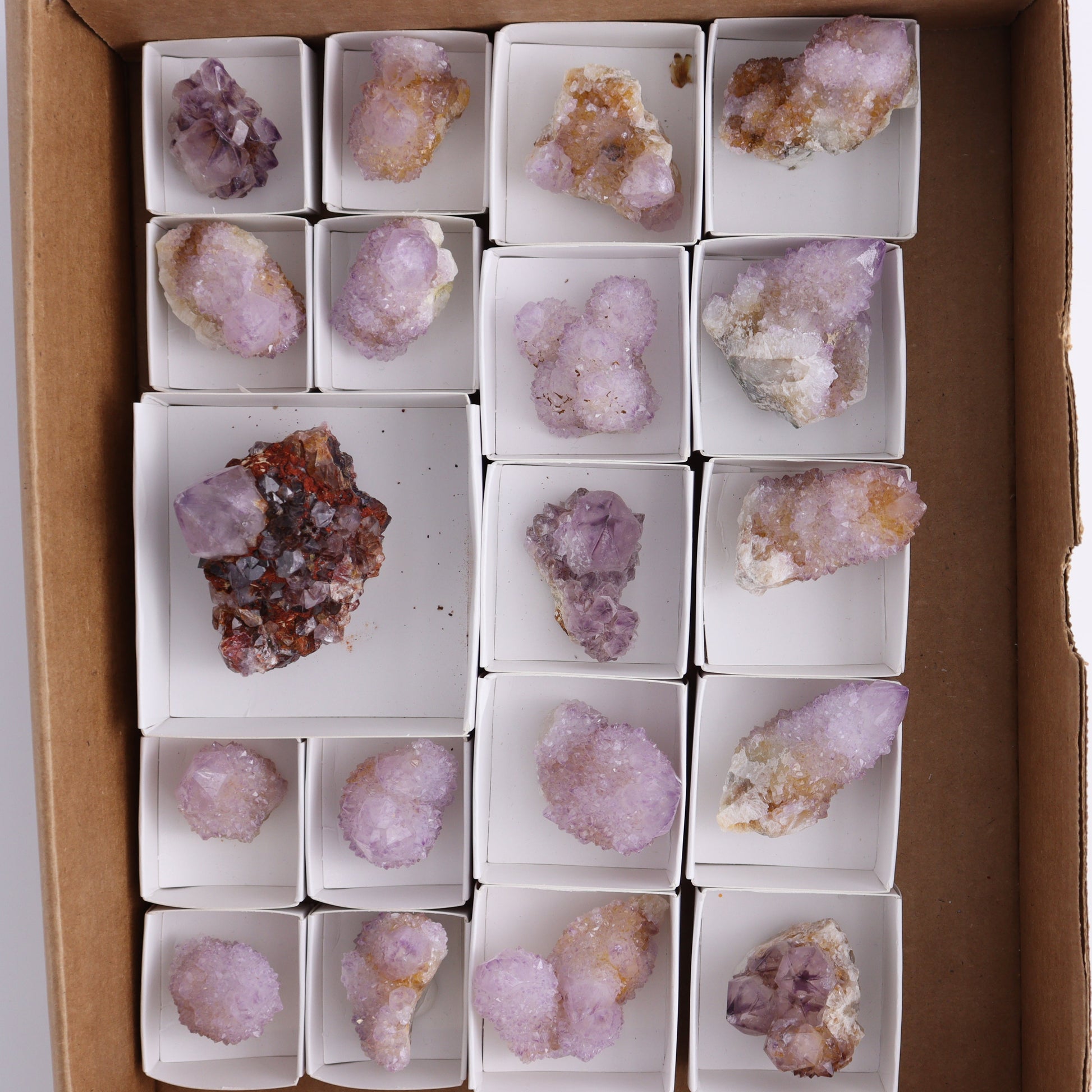 Cactus Quartz Set of 19 - Expert Wholesale and Supplier of Wholesale Crystals & Bulk Gemstones, ["cactus quartz","Quartz","South Africa"]