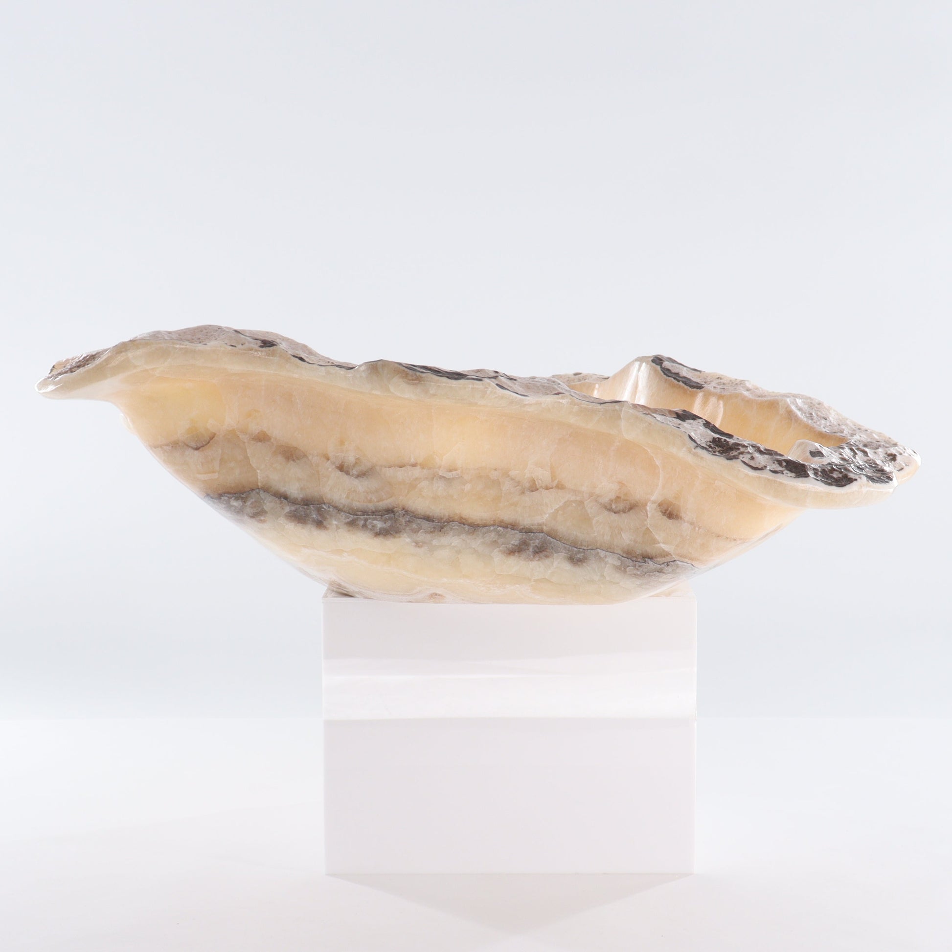 Mexican Onyx/Calcite Bowl - Expert Wholesale and Supplier of Wholesale Crystals & Bulk Gemstones, ["Bowls","Calcite","Mexico","onyx"]