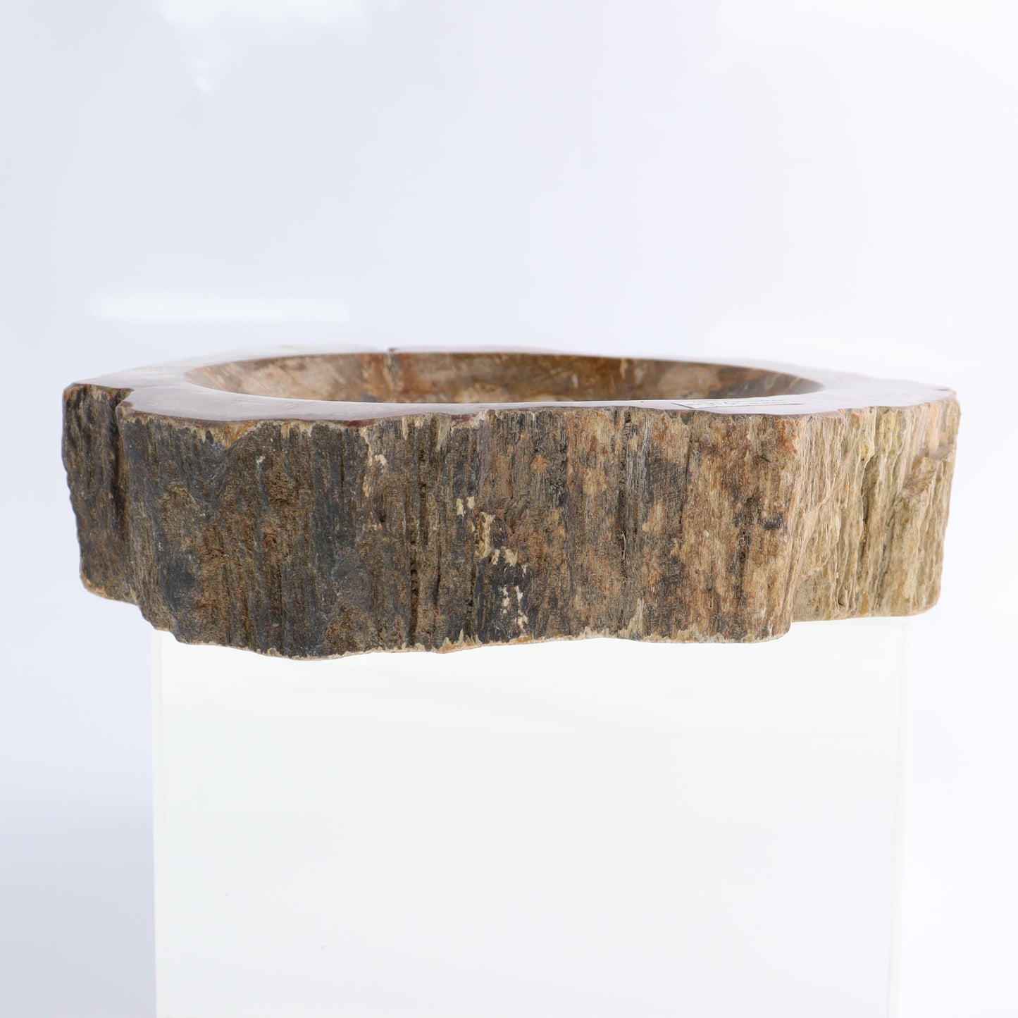 Petrified Wood Bowls Set of 2 - Expert Wholesale and Supplier of Wholesale Crystals & Bulk Gemstones, ["Bowls","Indonesia","Petrified Wood"]