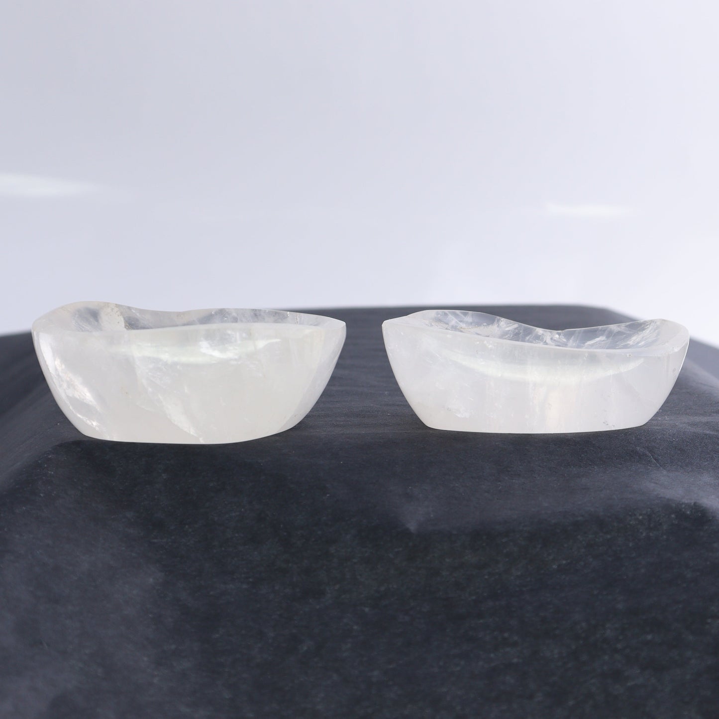 Clear Quartz Bowls Set of 5 - Expert Wholesale and Supplier of Wholesale Crystals & Bulk Gemstones, ["Bowls","Clear Quartz","Madagascar","Quartz"]