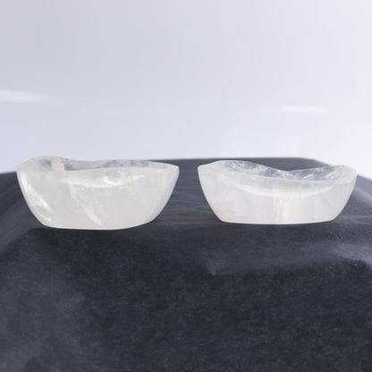Clear Quartz Bowls Set of 5 - Expert Wholesale and Supplier of Wholesale Crystals & Bulk Gemstones, ["Bowls","Clear Quartz","Madagascar","Quartz"]