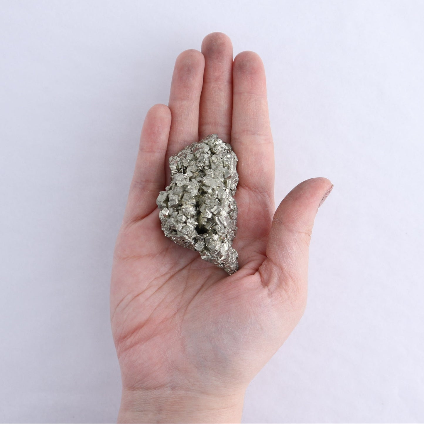 Pyrite Clusters Set of 12