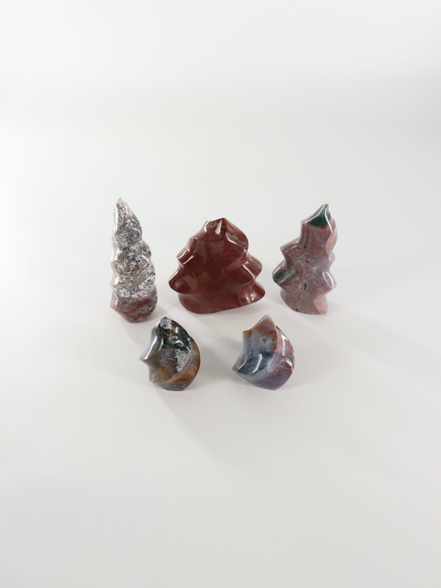Ocean Jasper Flames Set of 5 - Expert Wholesale and Supplier of Wholesale Crystals & Bulk Gemstones, []