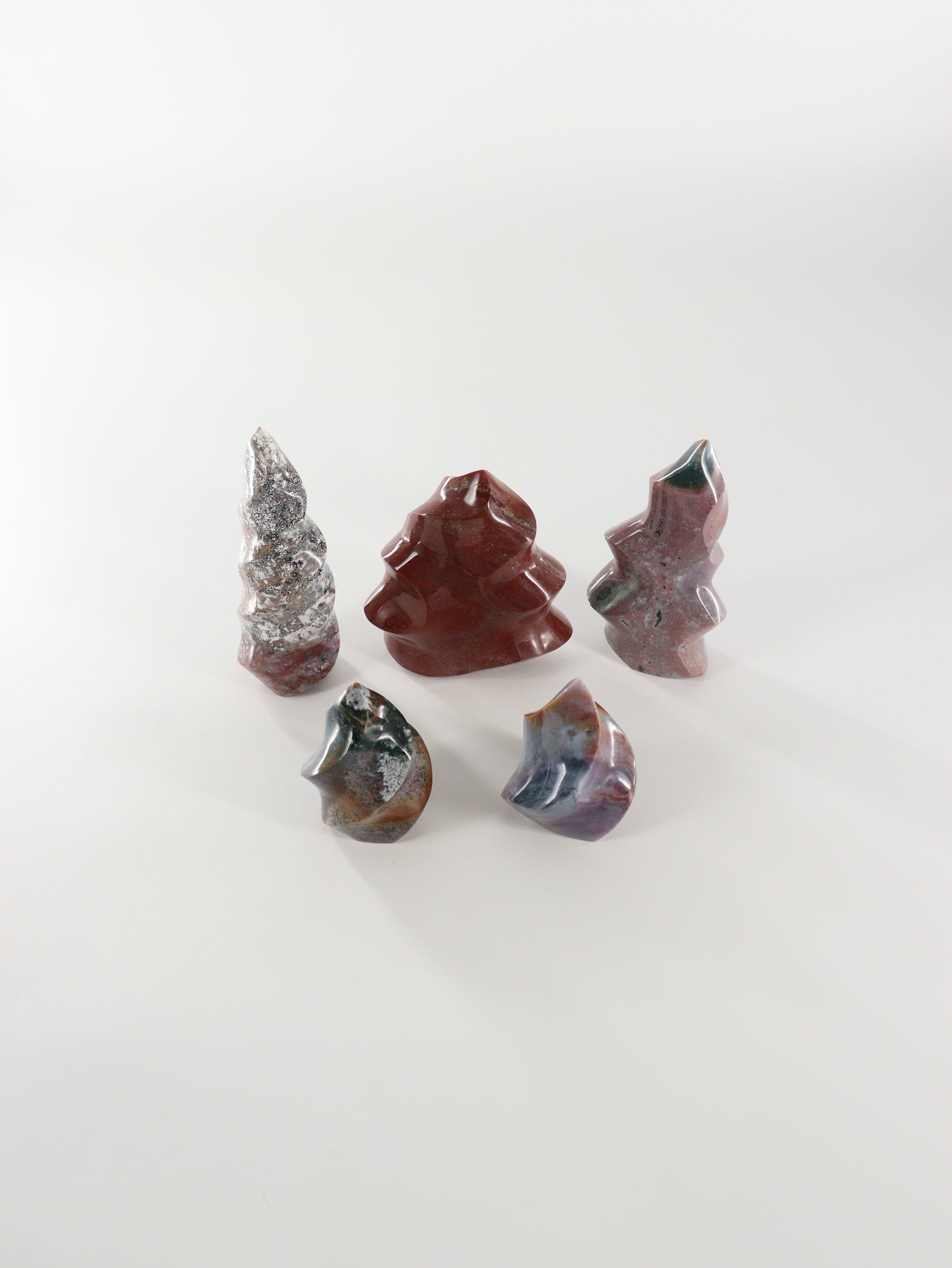 Ocean Jasper Flames Set of 5 - Expert Wholesale and Supplier of Wholesale Crystals & Bulk Gemstones, []