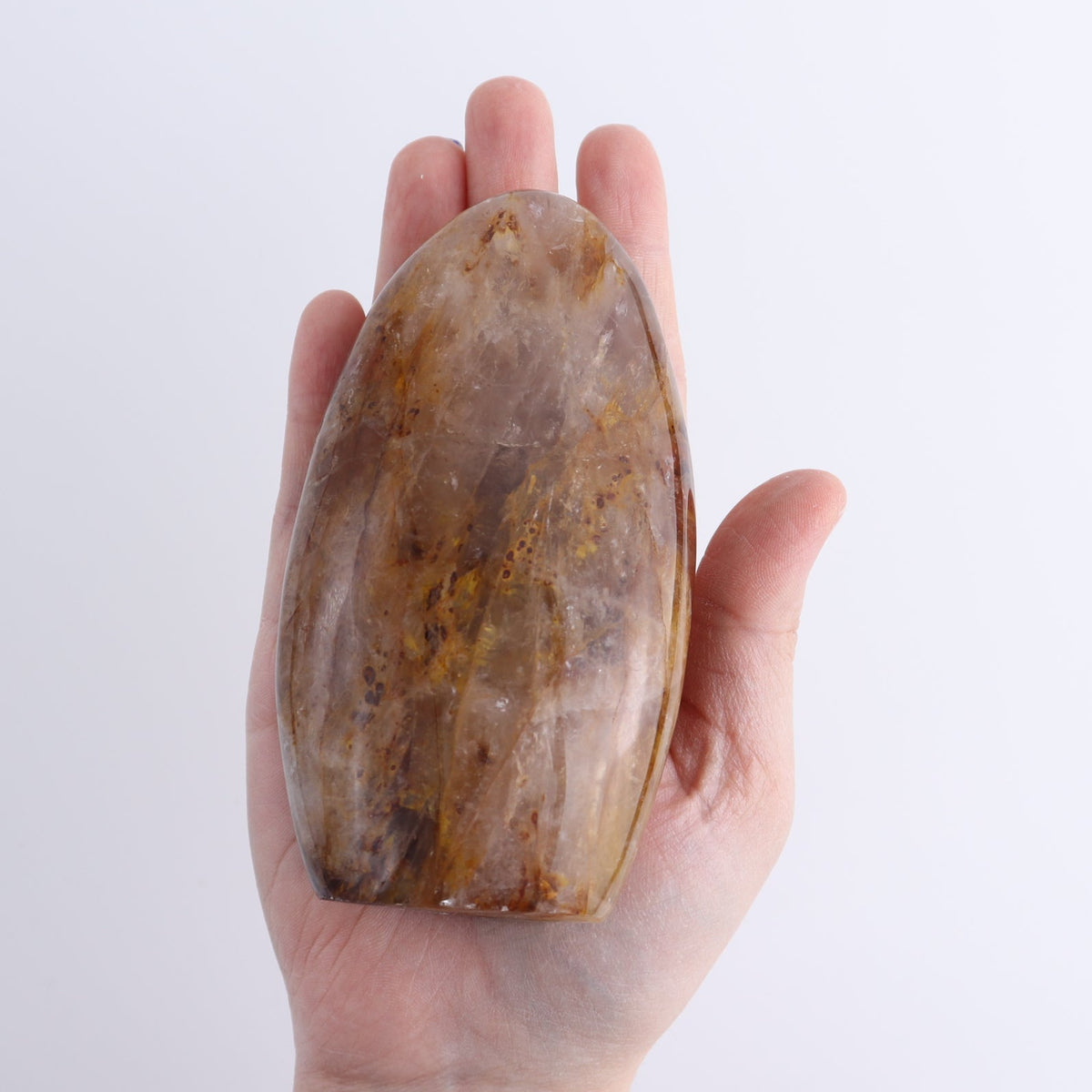 Golden Hematite Quartz Freeforms Set of 5 | Mi Esperanza Minerals | Supplier of Crystals and Onyx