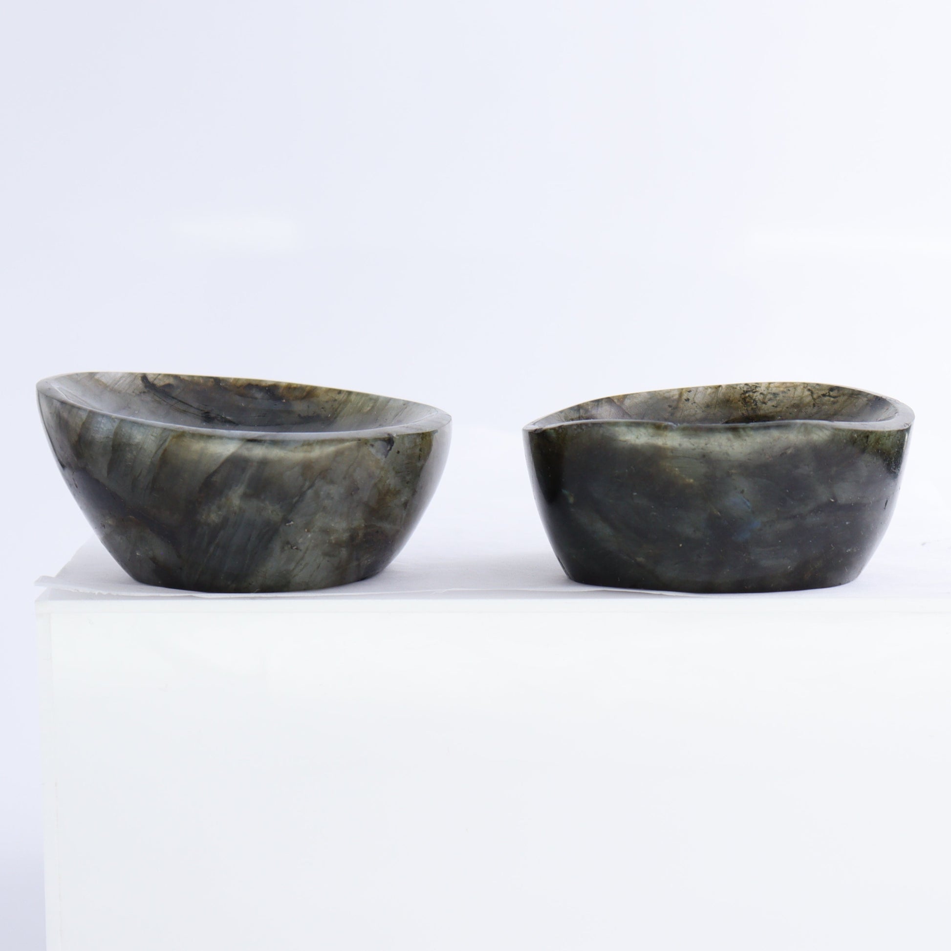 Labradorite Bowls Set of 12 - Expert Wholesale and Supplier of Wholesale Crystals & Bulk Gemstones, ["Bowls","Labradorite","Madagascar"]