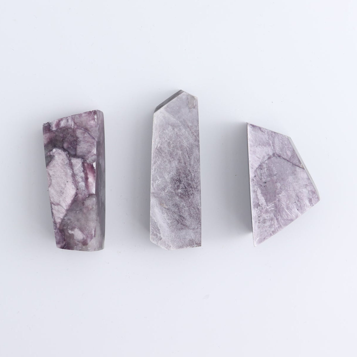 Lepidolite Freeforms Set of 12