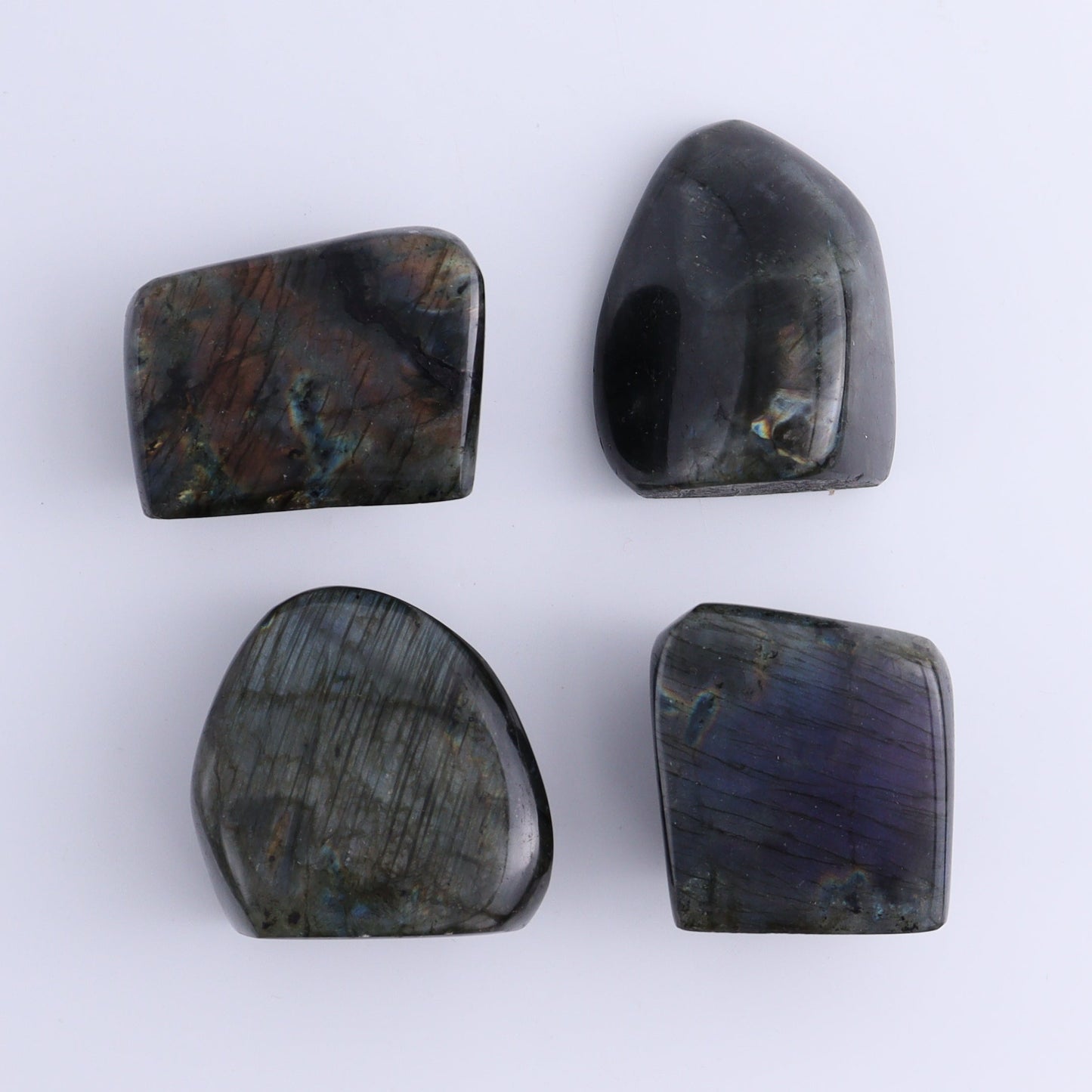 Labradorite Freeform Set of 24 - Expert Wholesale and Supplier of Wholesale Crystals & Bulk Gemstones, ["Freeforms","Labradorite","Madagascar"]