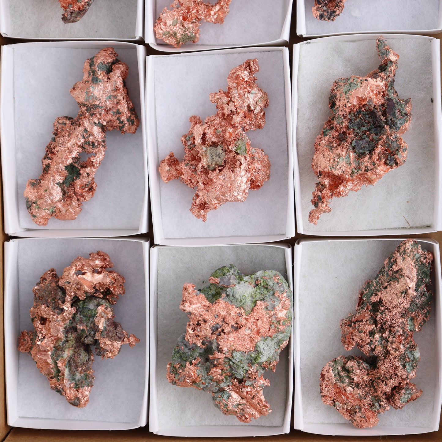 Native Copper Flat of 9 - Expert Wholesale and Supplier of Wholesale Crystals & Bulk Gemstones, ["copper","Freeforms","Native Copper","United States"]
