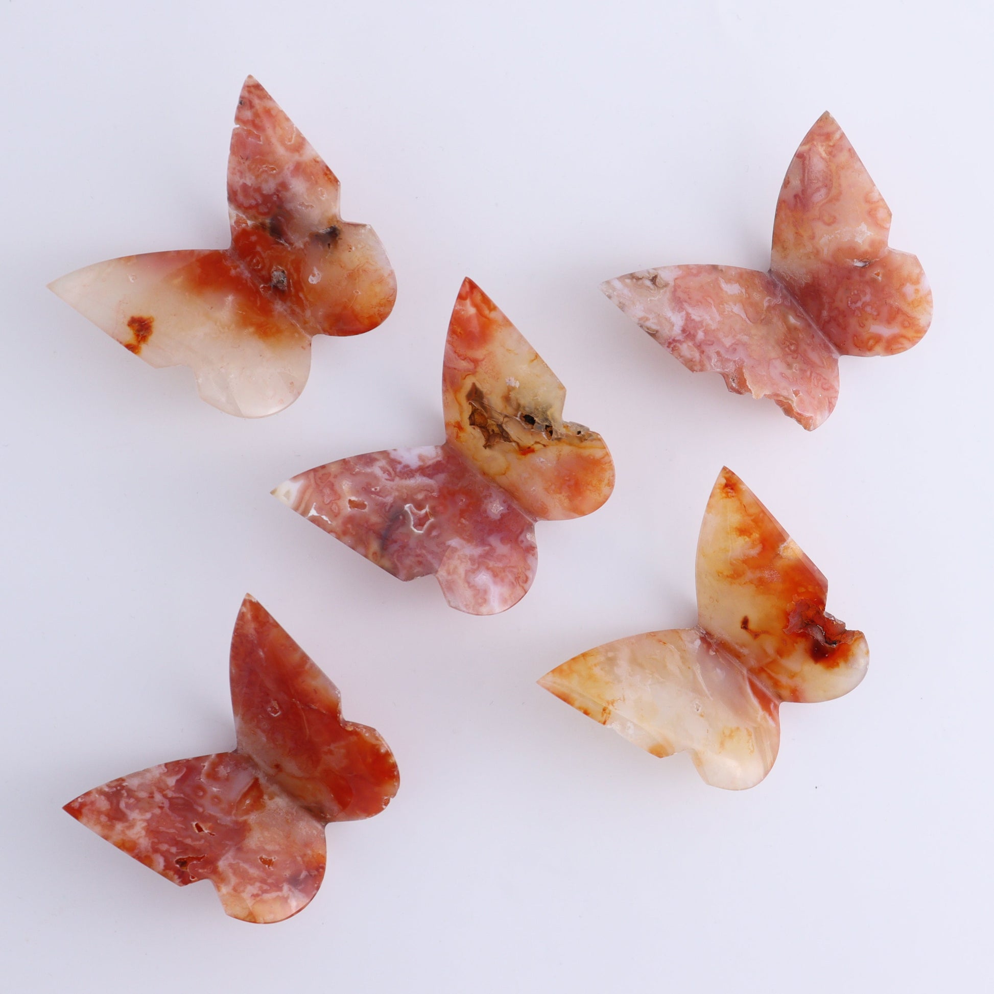 One Carnelian Butterfly - Expert Wholesale and Supplier of Wholesale Crystals & Bulk Gemstones, ["Butterflies","Butterfly","carnelian"]