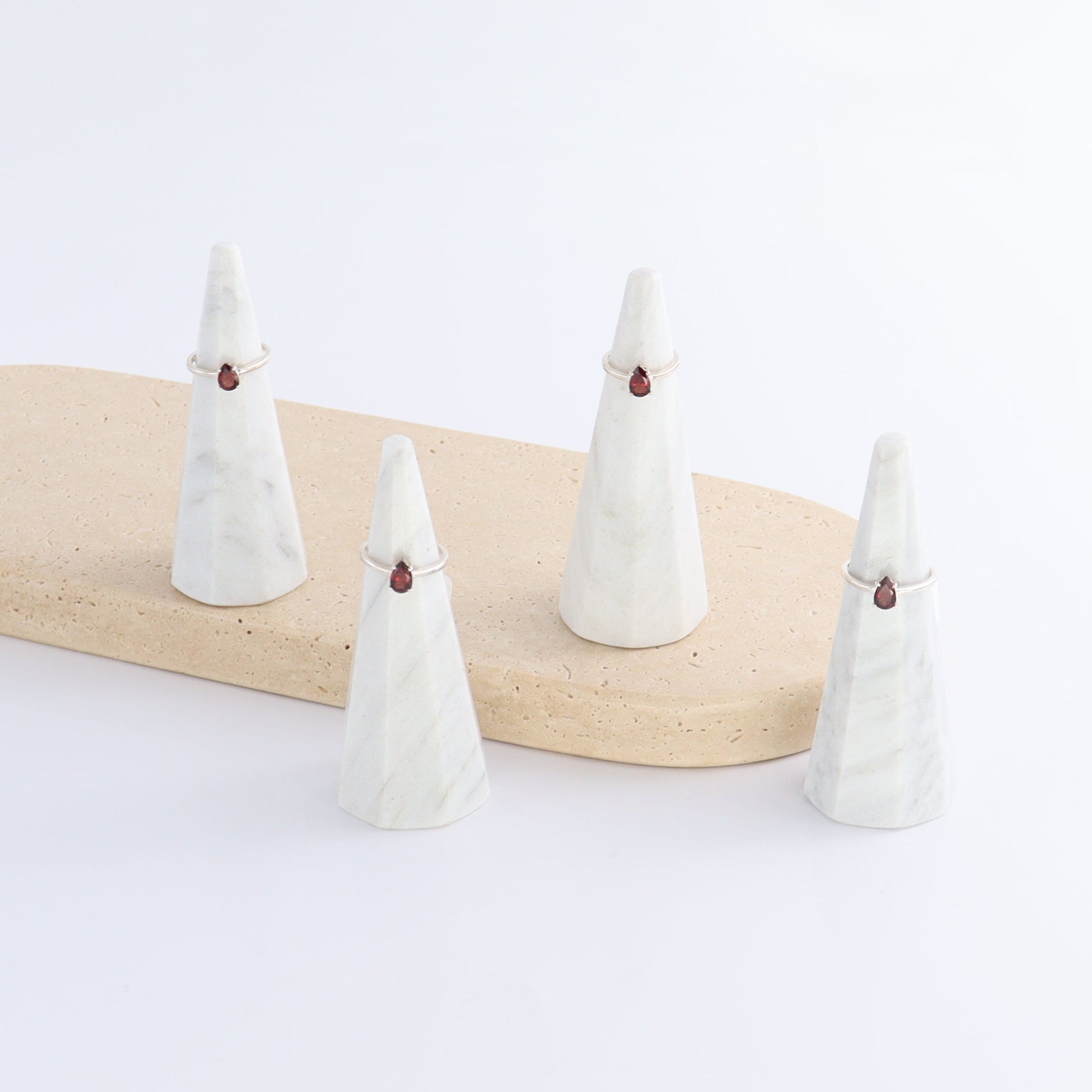 One Garnet Ring - Expert Wholesale and Supplier of Wholesale Crystals & Bulk Gemstones, ["Garnet","India","Ring","sterling silver"]