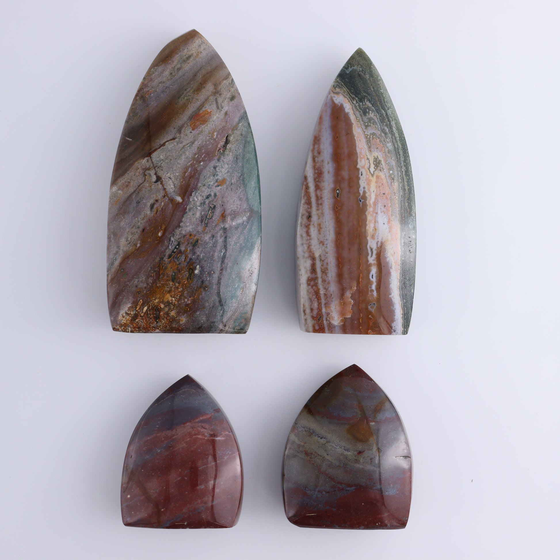 Ocean Jasper Freeform Set of 4 - Expert Wholesale and Supplier of Wholesale Crystals & Bulk Gemstones, ["Freeforms","jasper","Ocean Jasper"]