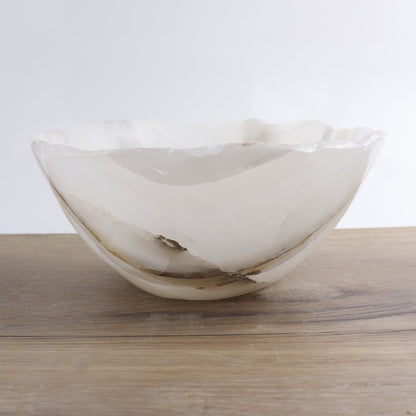 Mexican Onyx/Calcite Bowl 10"