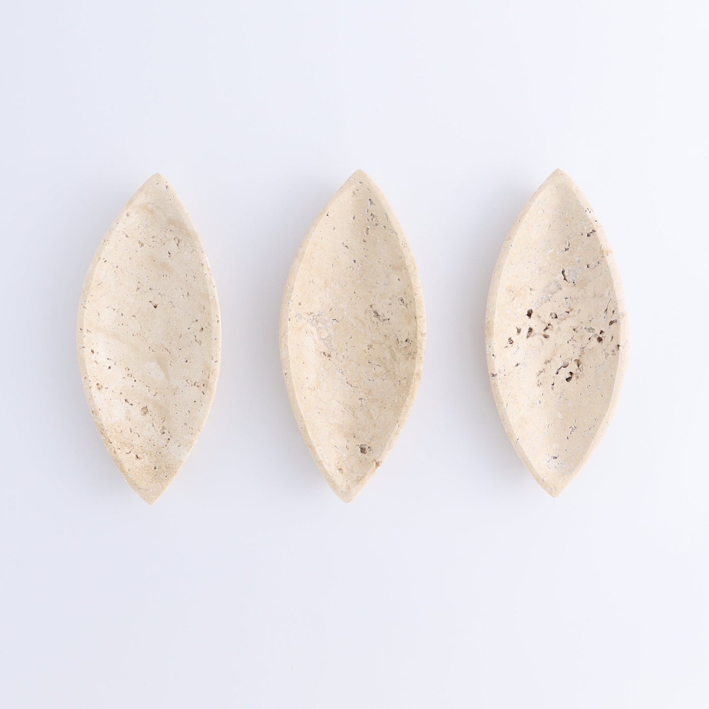 One Travertine Leaf Dish - Expert Wholesale and Supplier of Wholesale Crystals & Bulk Gemstones, ["Catalog Onyx","Decorative Dish","Mexico","Travertine"]